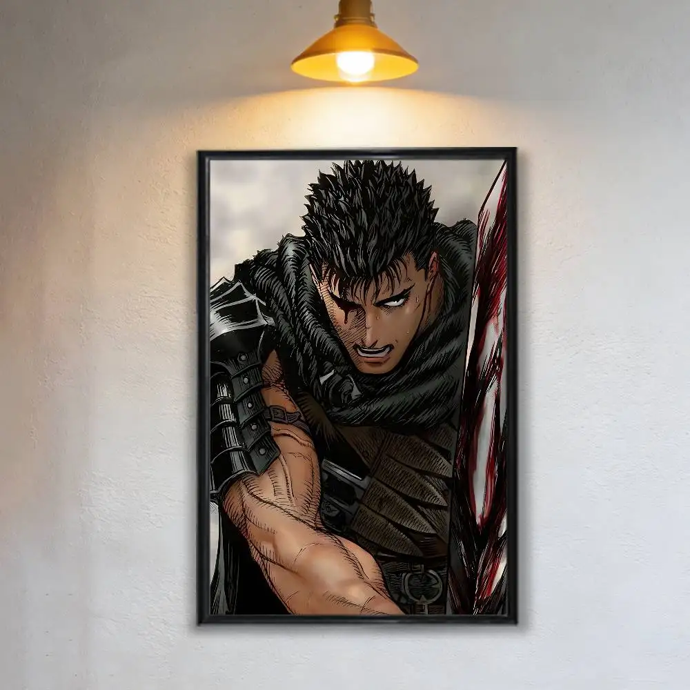 Warriors Armor Guts Berserk Griffith Poster Poster Paper Print Home Living Room Bedroom Entrance Bar