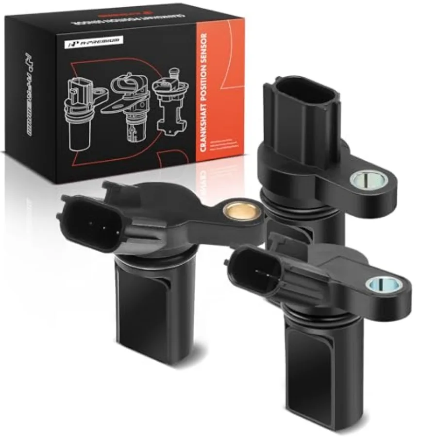 

3-PC Engine Camshaft Crankshaft Position Sensors Compatible with Nissan Altima 2004-2006 3.5L Maxima 2005-2006 3.5L Quest 2004-