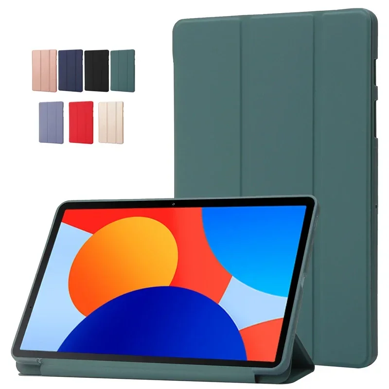 

Tablet Case for Xiaomi 6 Max S 5 6 Pro Redmi Pad Pro 12.1 10.6 SE11 Inch PU Leather Soft Silicone Back Stand Shell Protect Case