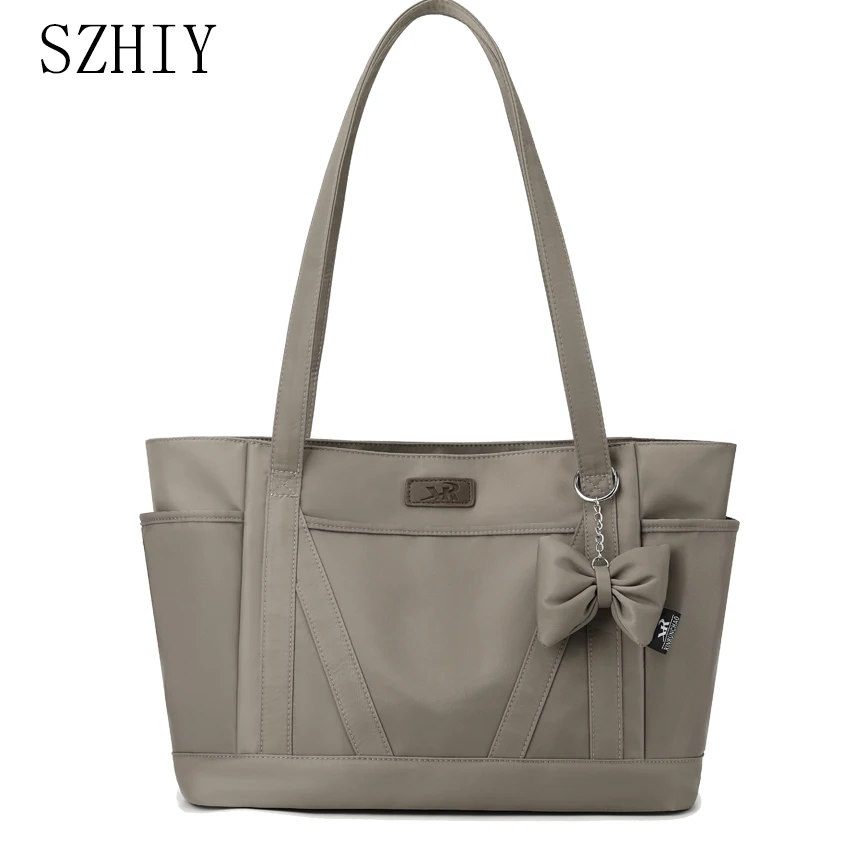 

Водонепроницаемая женская сумка через плечо, модная дизайнерская дорожная сумка с несколькими карманами, карманная нейлоновая легкая сумка для матери и ребенка