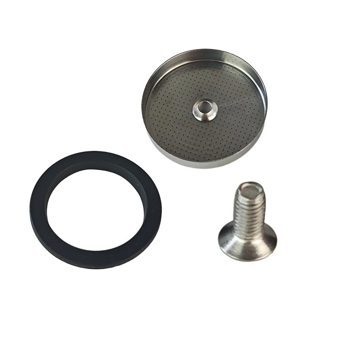 

Coffee Machine Group Head Inner Shower Screen Replacement Part For ES601 655 701 Coffee Maker Brewing Head Silicone Sealing Ring