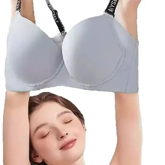 

KUCLUT Seamless Womens Push Up Bra Modeled Cups Underwire Female Solid Minimizer Lingerie T-shirt Bra 34 36 38 40 42 B C D