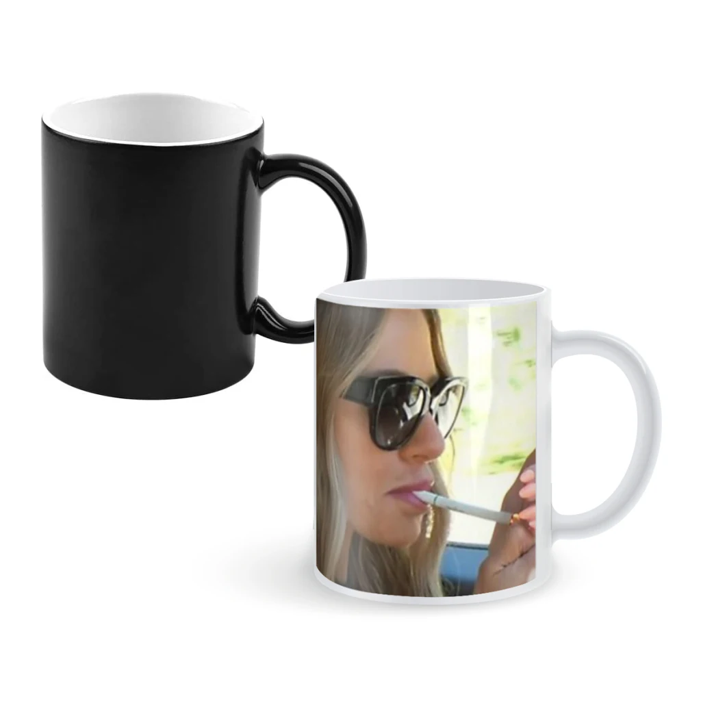 11oz RHOBH Iconic Dorit Personality Color Changing Heat Sensitive Mugs Blank Coffee Mugs Magic Drinking Water Tea Cup