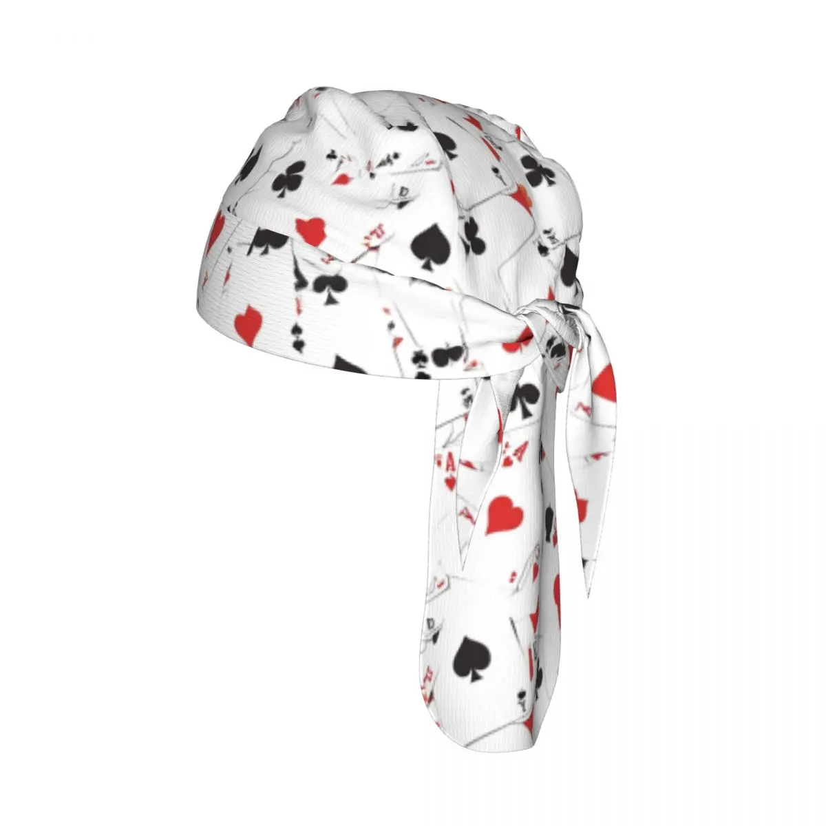 

Quick-drying Cycling Cap Breathable Wicking Bandana Poker Ace Pattern Outdoor Running Hiking Bicycle Headwear