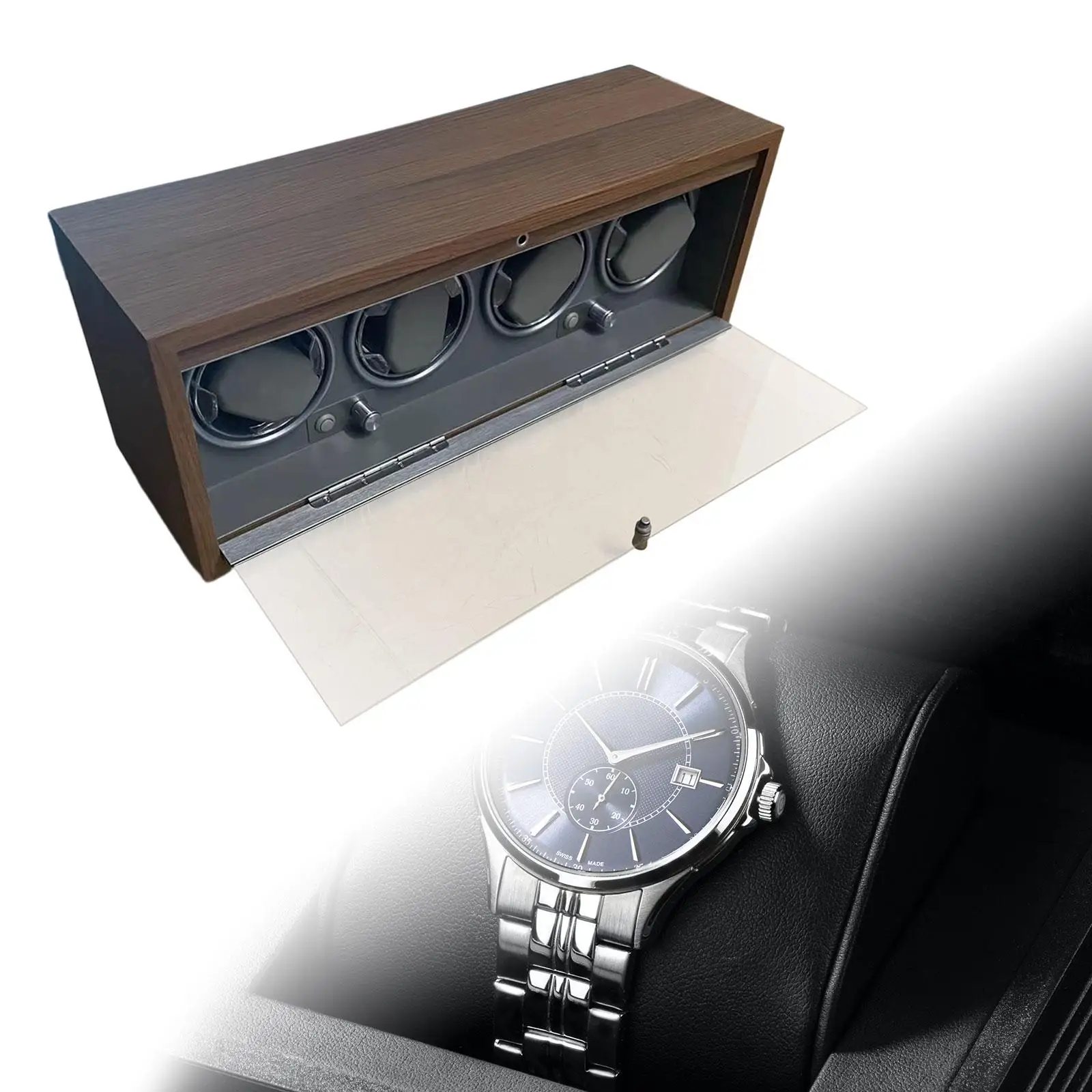 Watch Winder Box Automatic Winding Watches Shaker for Mechanical Watches