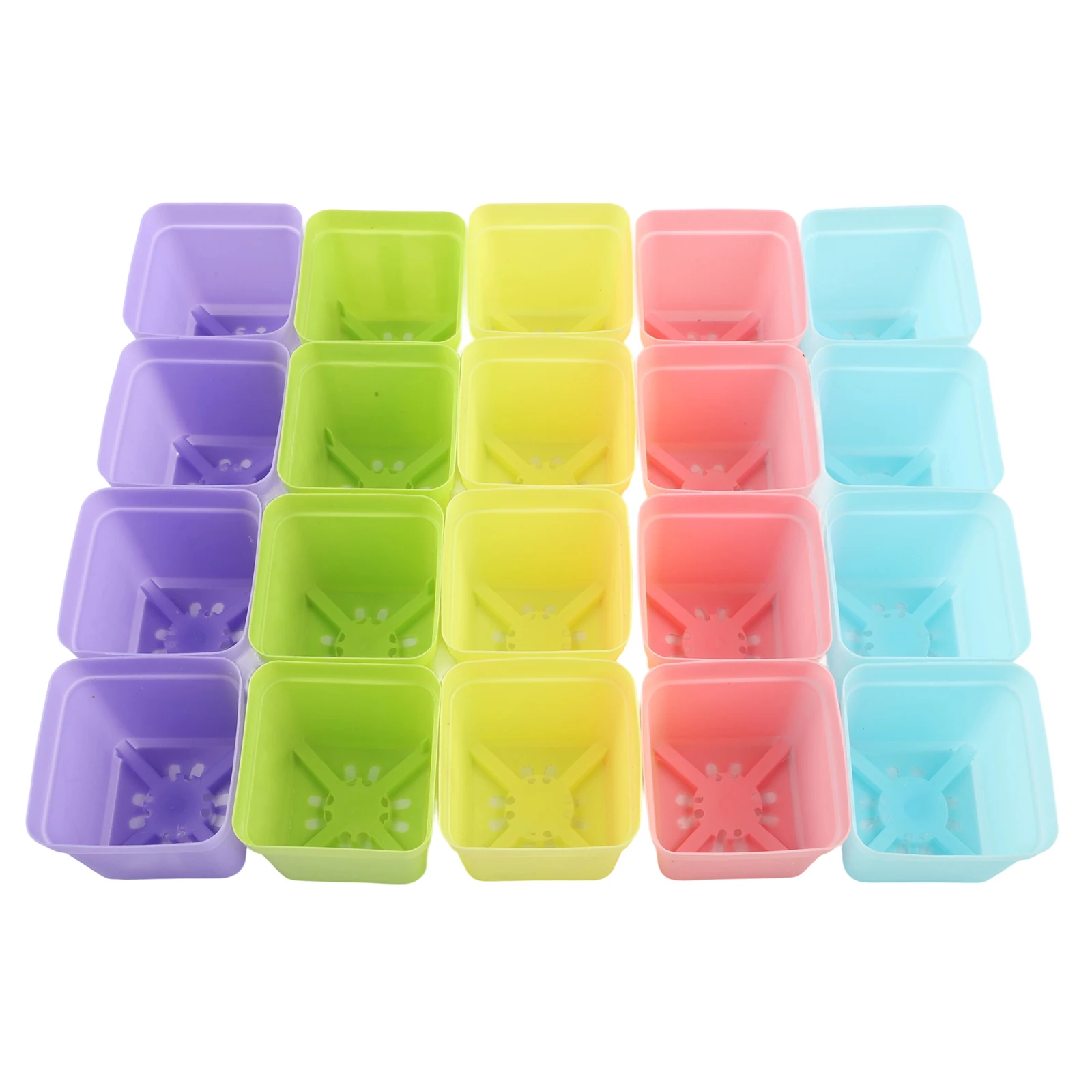 Kinderzimmertopf Blumentopf Flower Pot Kunststoff Nursery Pot Plastic Succulent Plant Container Gartendekoration