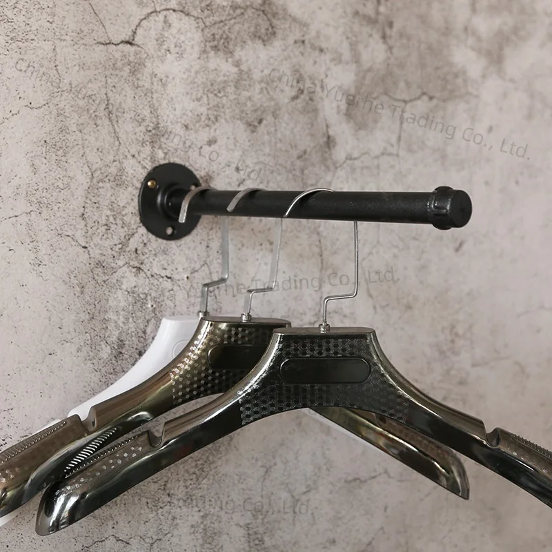 

Water pipe industrial style creative coat hook clothes iron pipe rack rack water pipe support