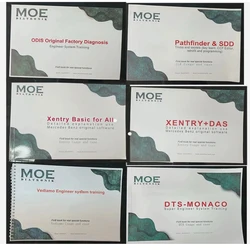 Moe book Xentry Basic for AII ODIS Original Factory Diagnosis DTS-MONACO Pathfinder&SDD Vediamo Engineer system training