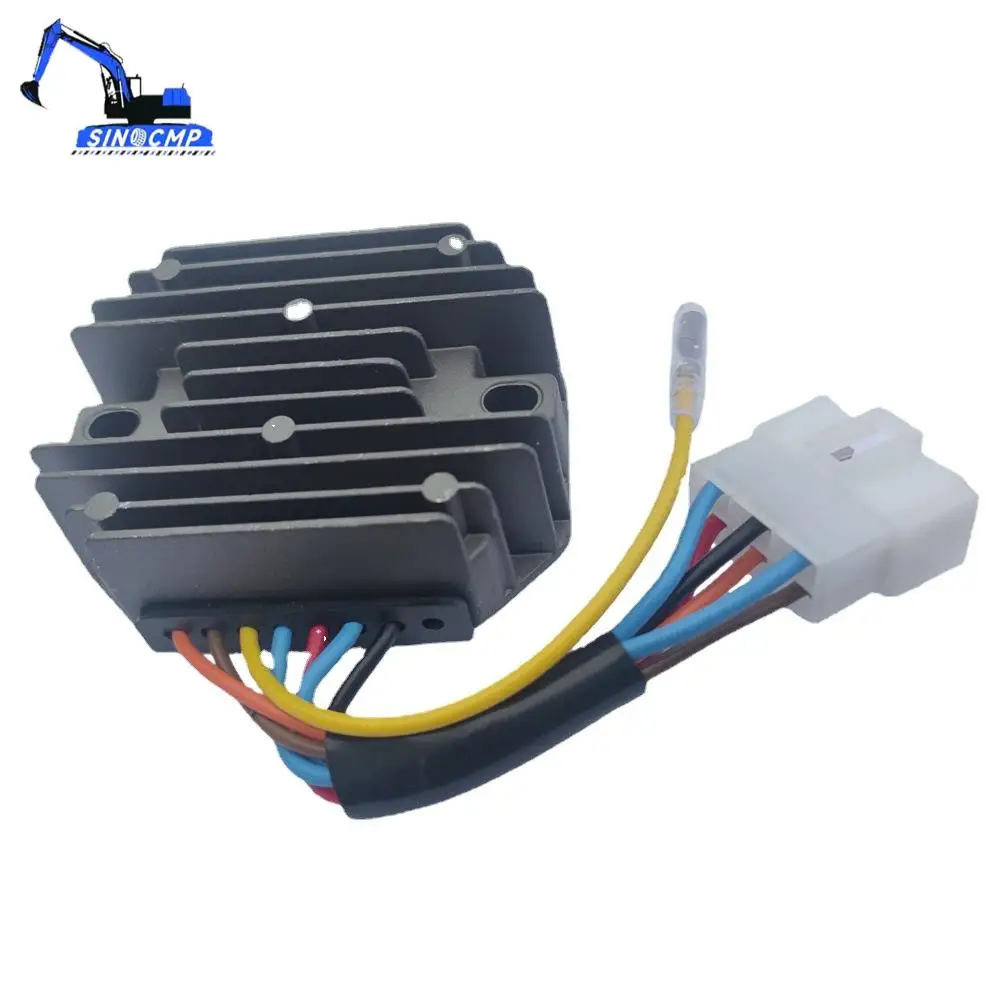 Регулятор напряжения 12 В YM 11964077710 ЮМ 11965377710 Для двигателя Yanmar 2D68E 2D70E 3D72 3D74E 3D75 Komatsu PC05-5 PC05-6 PC07-1 Регулятор напряжения 12 В YM 11964077710 ЮМ 11965377710 Для двигателя Yanmar 2D68E 2D70E 3D72 3D74E 3D75 Komatsu PC05-5 PC05-6 PC07-1