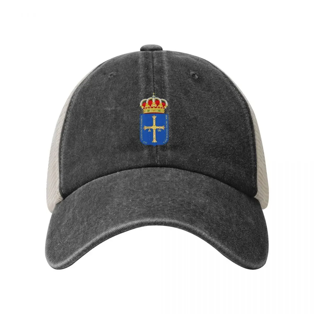 Coat of Arms of Asturias, Spain Baseball Cap Fashion Beach Snapback Cap Trucker Hat Baseball For Men Women's