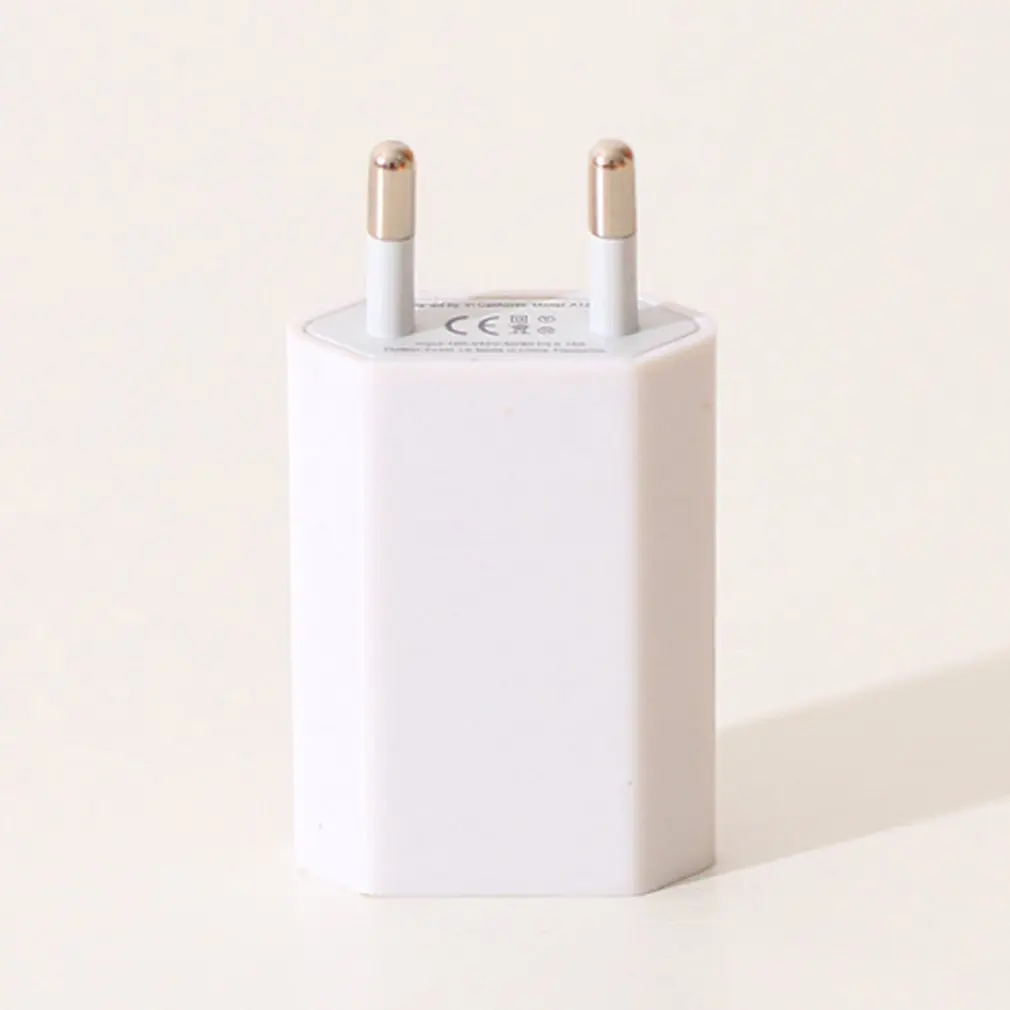 Universal USB AC EU Power Adapter ชาร์จ Charger Adapter สำหรับโทรศัพท์5V 1A แหล่งจ่ายไฟสำหรับ MP3 MP4กล้อง