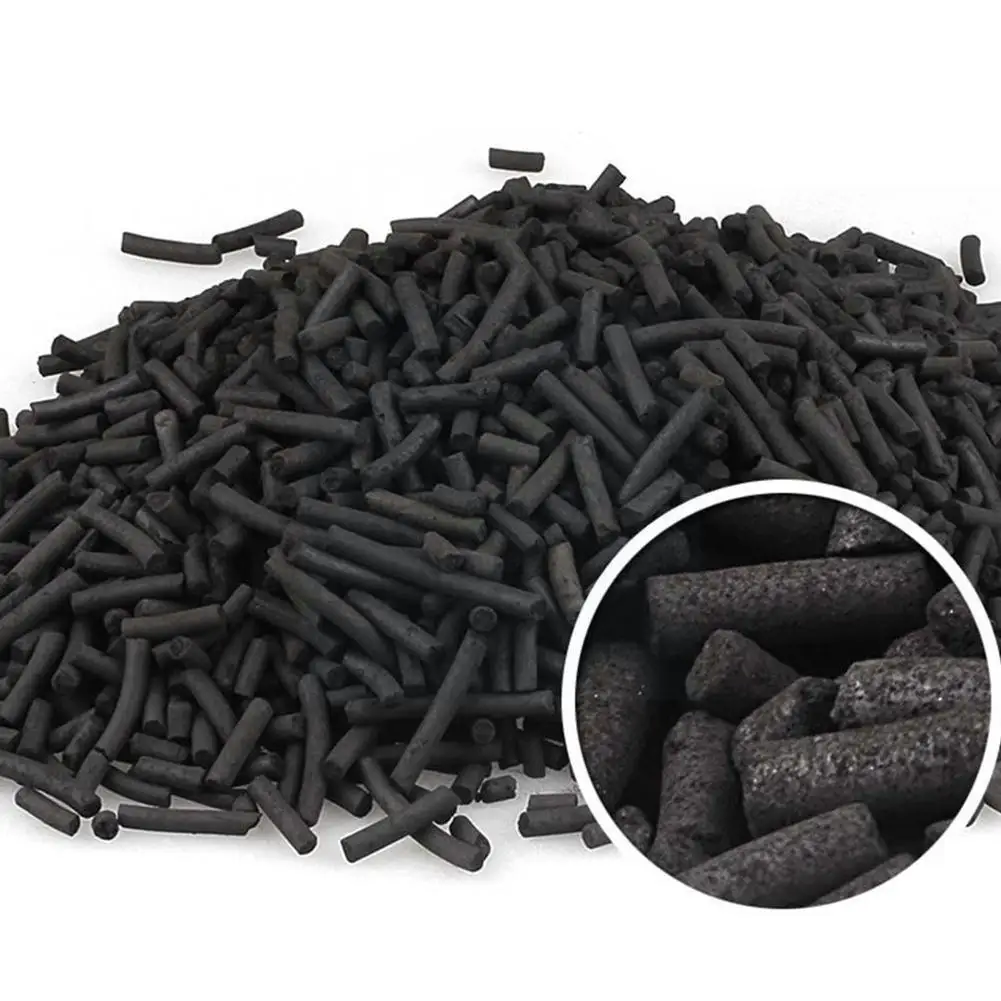 100g Fish Tank Filtration Products Activated Charcoal Carbon Pellets Aquarium Purification Filter For Fresh Water And Saltw B7T0