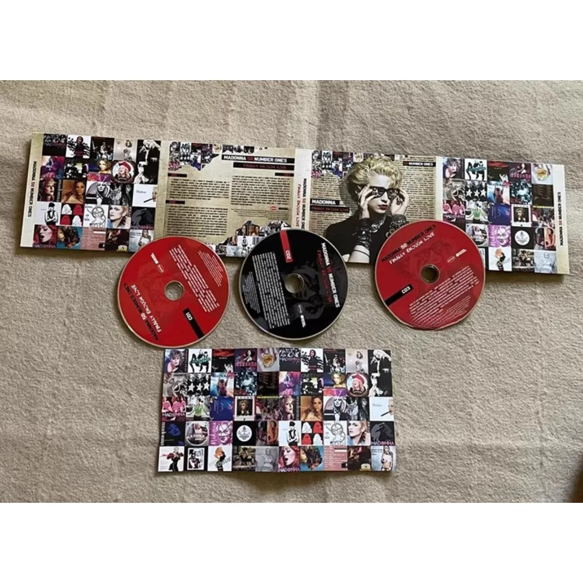 Madonna Finally Enough Love: 50 Number Ones 3CD Set Classic Pop Dance Music Collection Essential Hits for Listening & Collection view 4