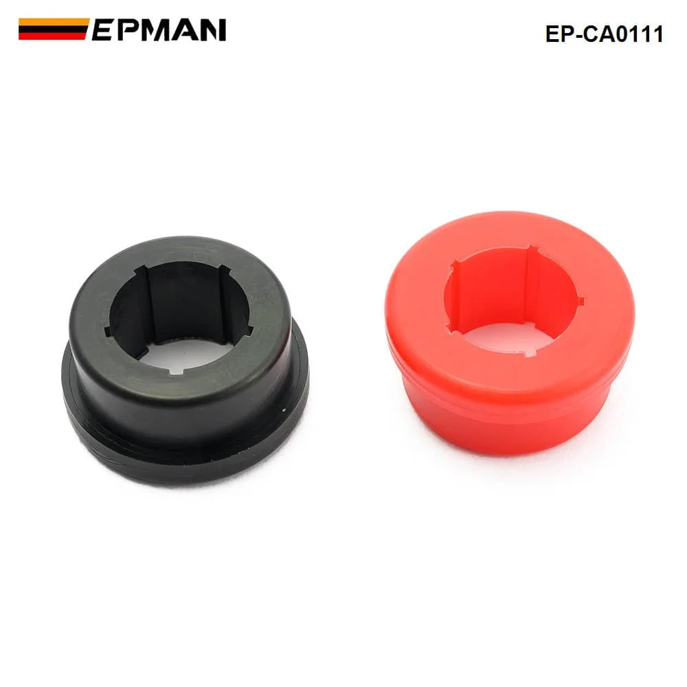 EPMAN 12pcs/lot Lower Control Arm Rear Camber Kit Replacement Bushings (Red/Black) EP-CA0111