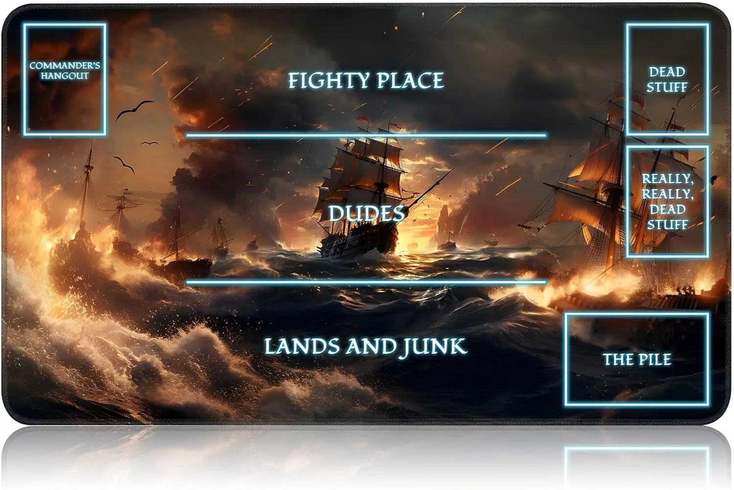 

Game Playmat for Magic TCG Rubber Play matTabletop Card Playmats with Smooth Surface,Trading Card Inked Game Mat,Battle Game