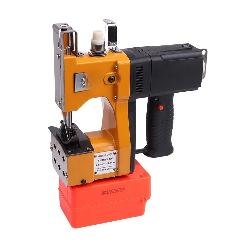 

Portable woven bag sewing machine, wireless charging bag sealing and packing machine