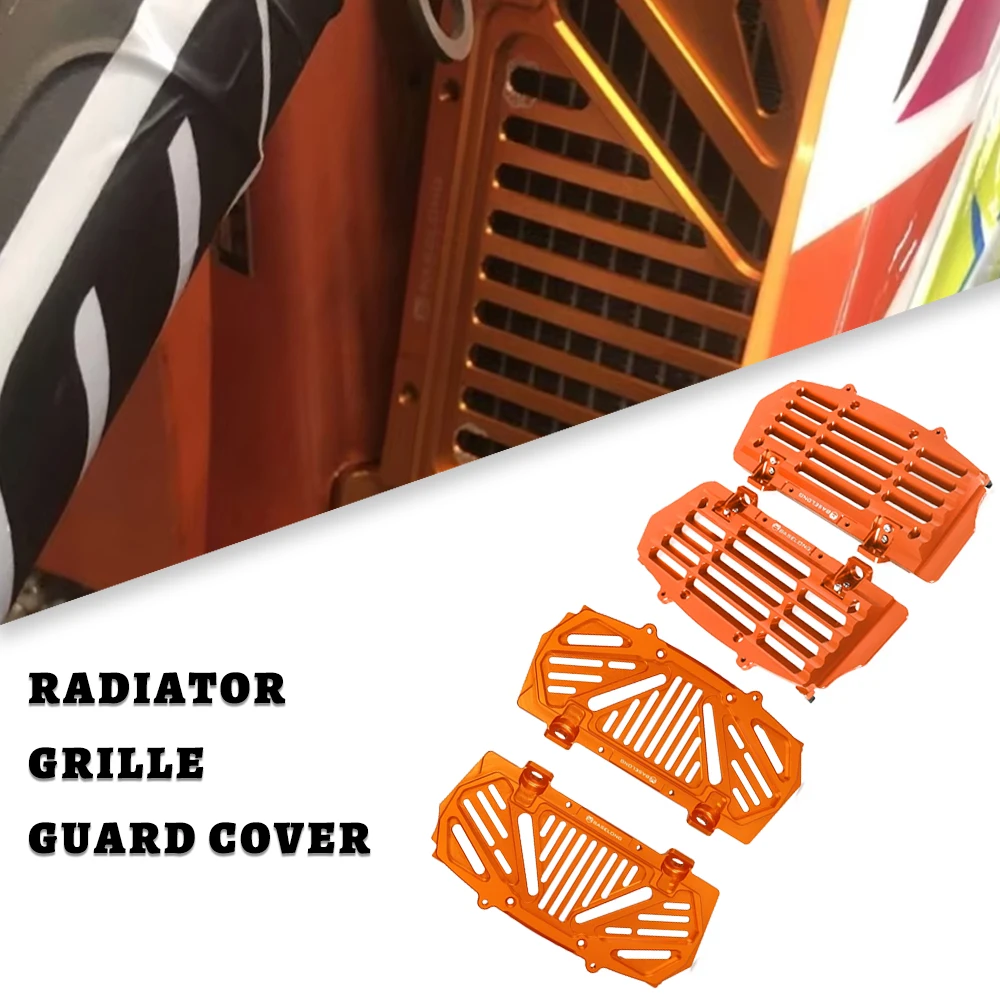 

For XC XCF XCW XCFW SX SXF EXC EXCF Six Day TPI 125 250 350 450 500 2017-2021 2022 2023 2024 CNC Radiator Guard Cover Protector