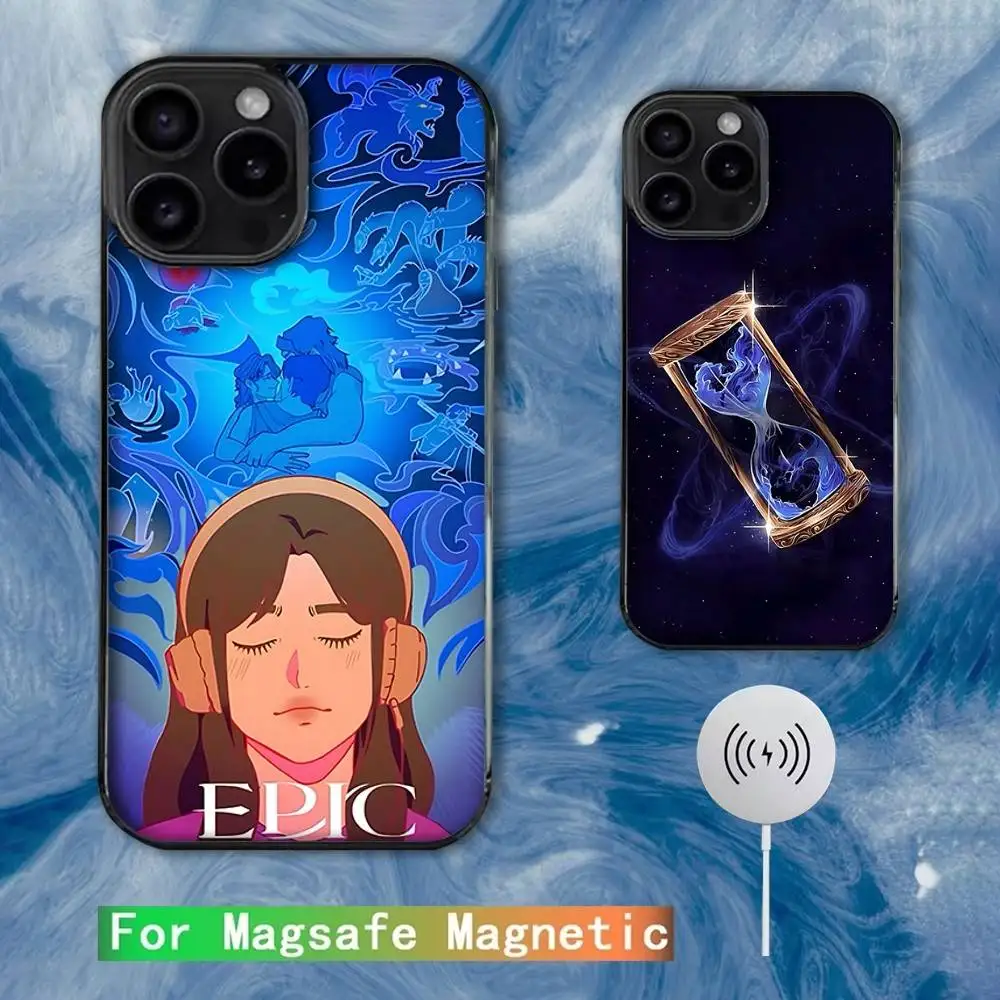 

Music E-Epic The Musical Phone Case For iPhone 16e,16,15,14,13,12,11,Plus,Pro,Max,Mini Magsafe Magnetic Wireless Charging