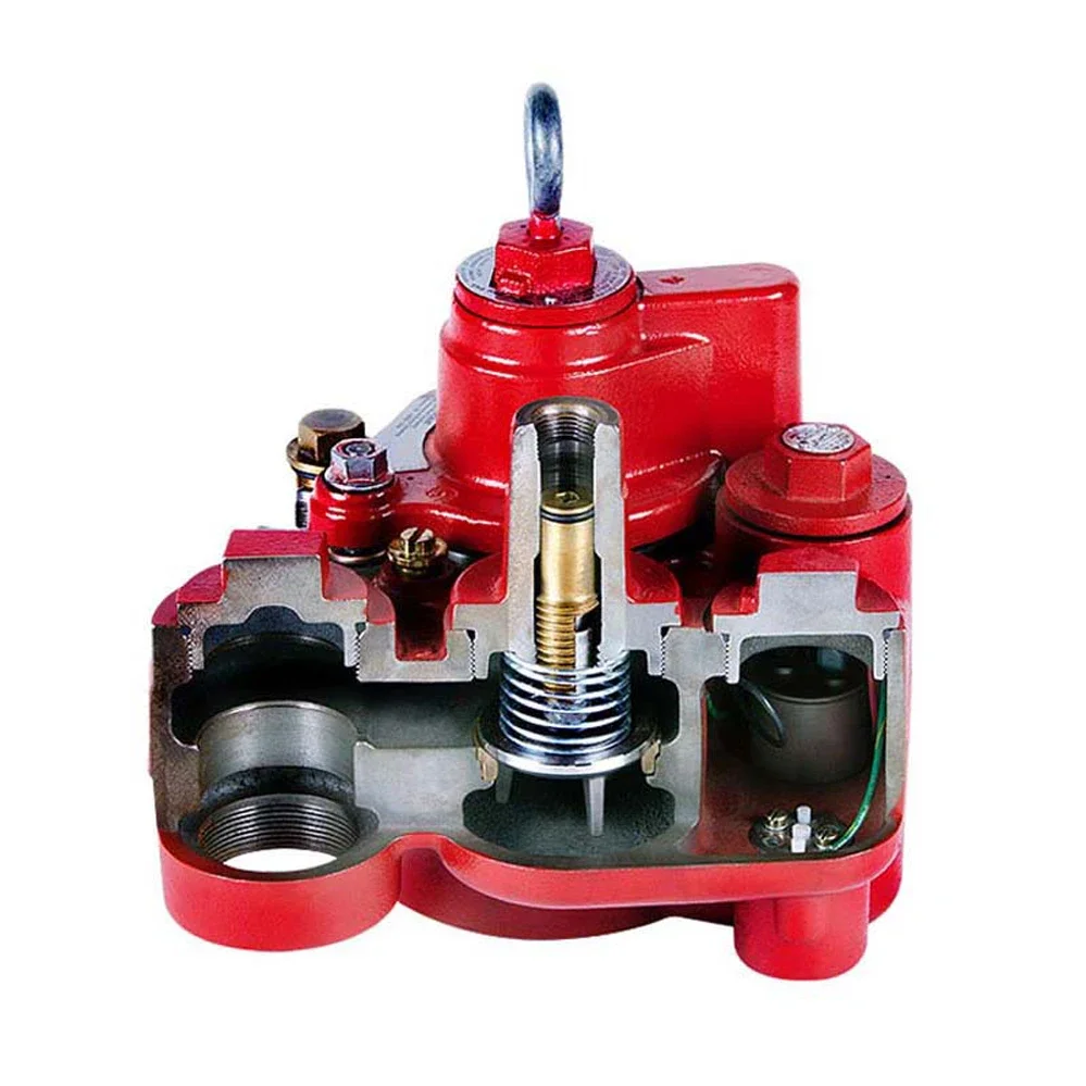 1.5hp Explosion Proof Red Jacket Pump Submersible Gasoline Turbine Pump Contains Extendable Pipe