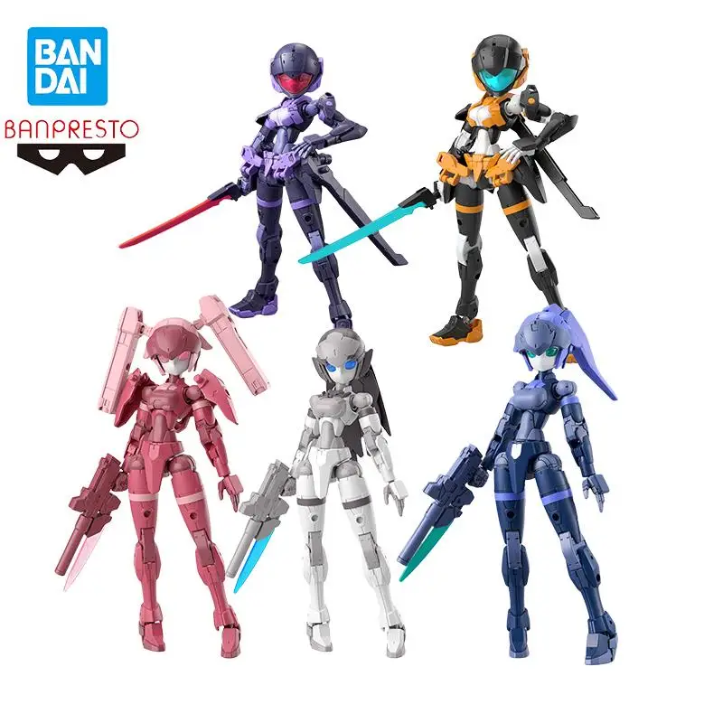 

В наличии Bandai Banpresto Оригинальный 30 мм 1/144 EXM-H15A-E ACERBY TYPE A-E Пять моделей в сборе Модель Украшения Настольный сбор
