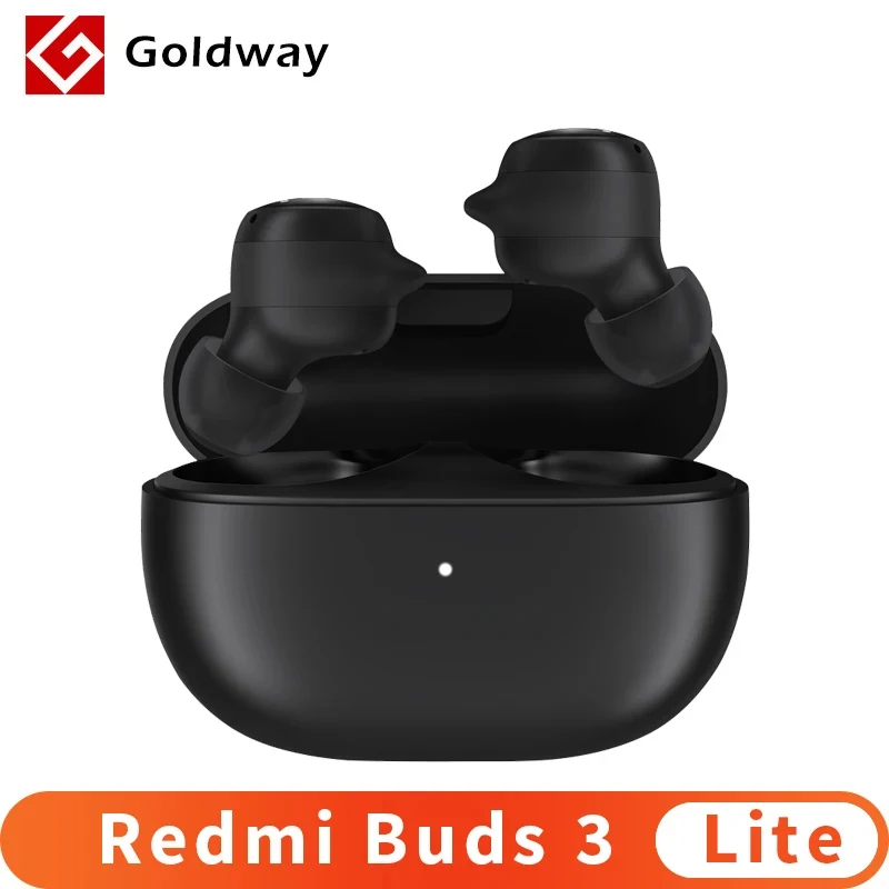 Xiaomi-Redmi 버드 3 라이트 무선 블루투스 5.2 TWS 이어폰 헤드셋, 18h 배터리 수명 Mi Ture 무선 이어버드 3 청소년 에디션