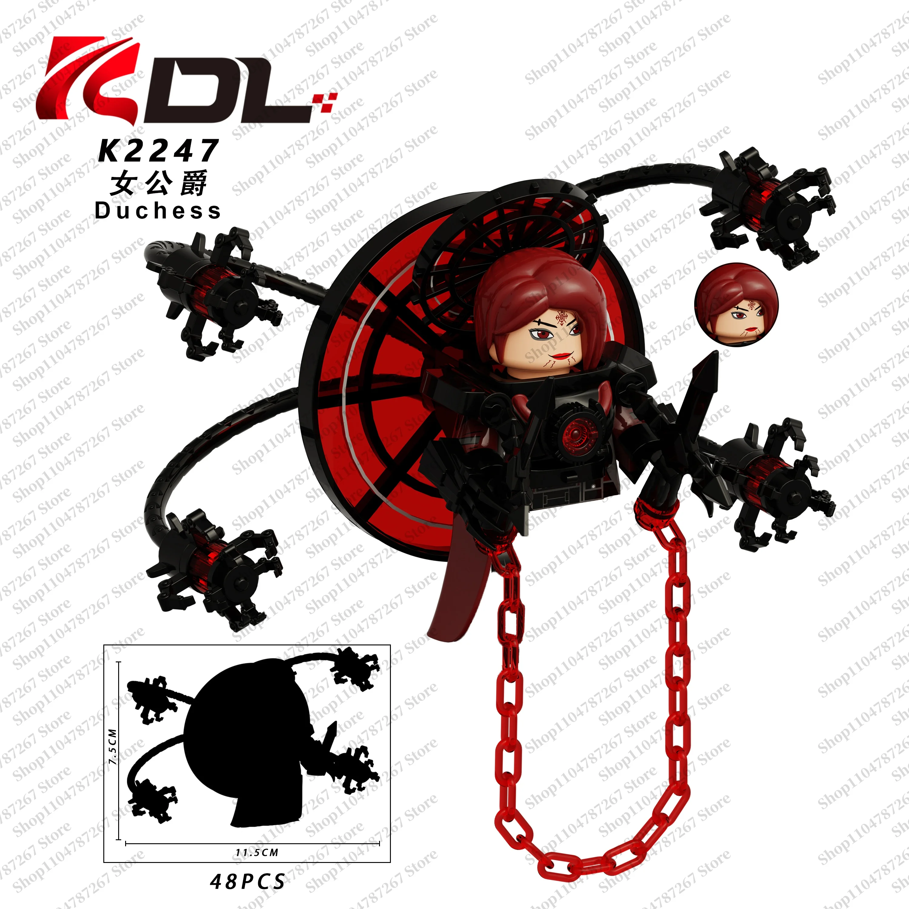 ตัวต่อฮอตบล็อก ตัวต่อสกิบิดิ ทอยเล็ต ตัวละครคลาสสิก ไททัน คล็อคแมน ดัชเชส ตุ๊กตาโมเดล 3 มิติสำหรับเด็ก ของขวัญวันหยุด