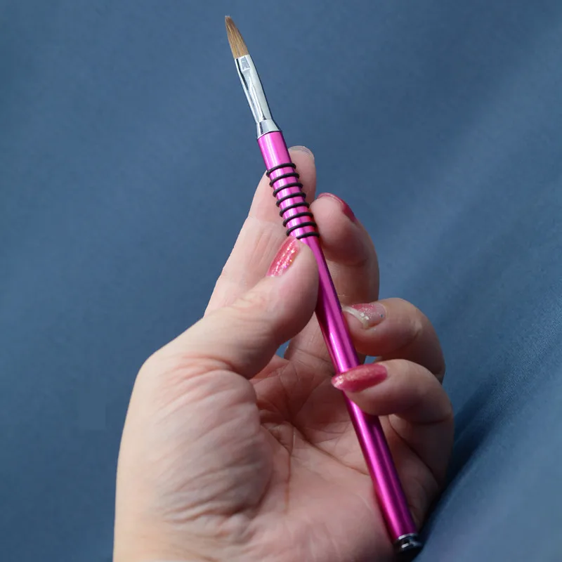 

1PC Nail Crystal Carved UV Gel Pen Manicure Brush Kit Nail Art Painting 3D Manicure Draw Paint Pe