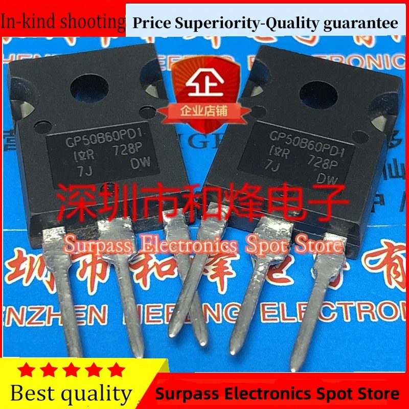 5PCS-10PCS IRGP50B60PD1 GP50B60PD1  TO-247 MOS  Best Quality Guarantee  Can Be Purchased