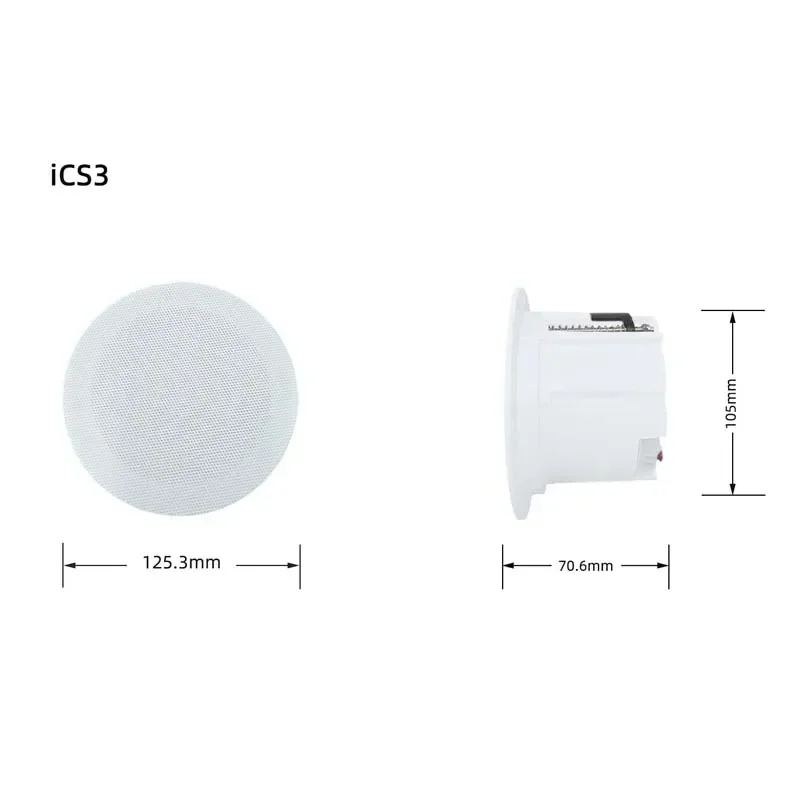 

IEAST iCS3 Wi-Fi Streaming Amplifier, Multi-Room Wireless Audio Amp for Home Hi-Fi Speaker System