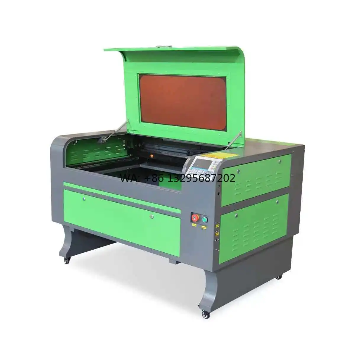 

6090 9060 130W 90x60cm Ruida M3 Controller High-Accuracy Water-Cooled CNC CO2 Laser Engraving Cutting Machine Acrylic Stone MDF