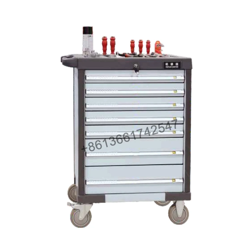 UE-7028 Professional Heavy Duty Tool Cabinet and Casters Rolling Cabinet