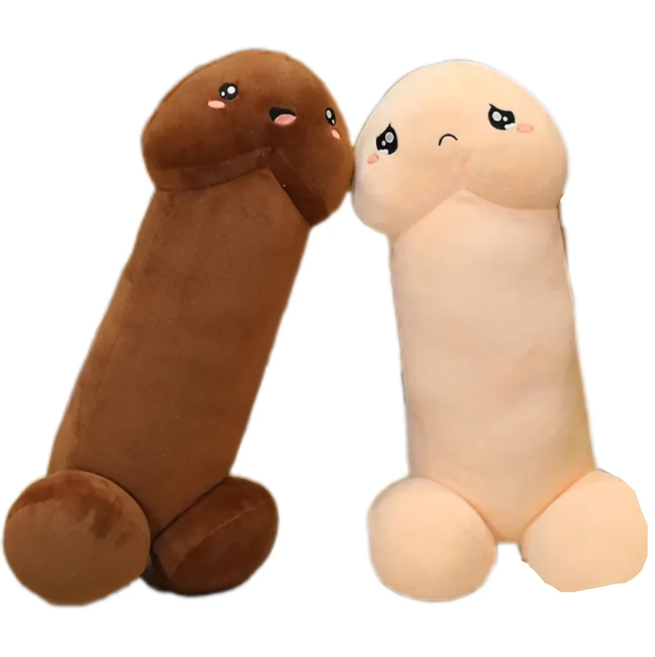 Funny Penis Plush Toy Simulation Stuffed Soft Boy Dick Doll Real-life Penis Sexy Hugging Pillow Interesting Gift