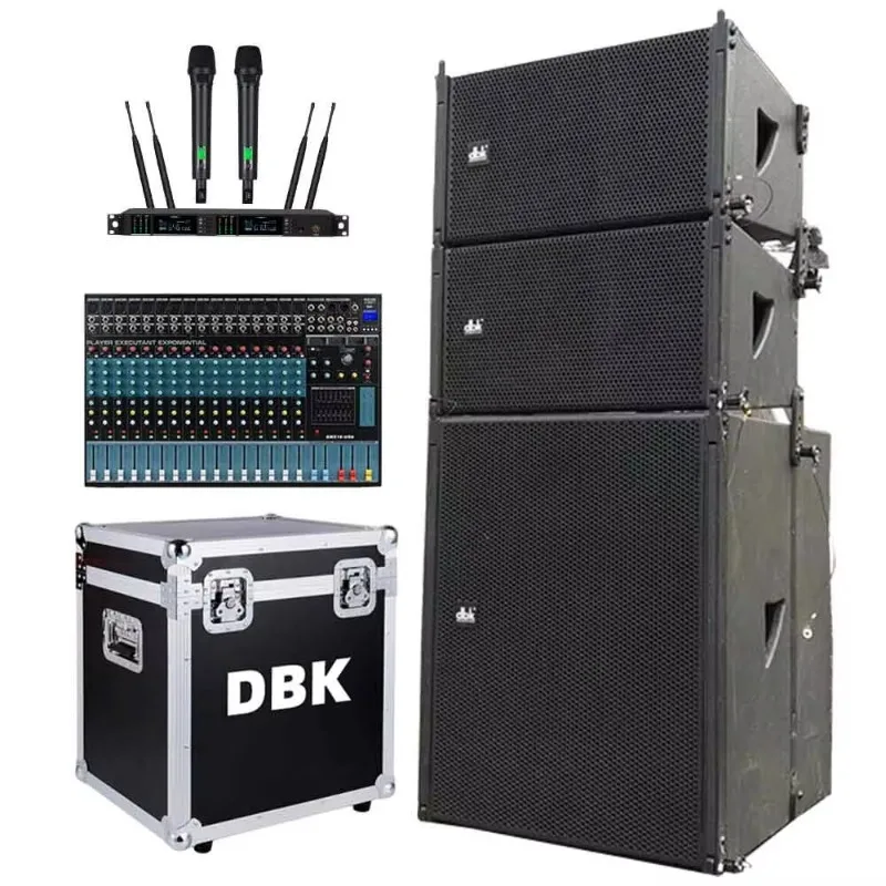 10 Inch Passive Line Array Speakers System+15inch Subwoofer Professional Audio pa Speaker Sound Equipment