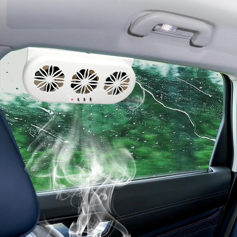 Car Air Extractor Solar Car Ventilation For Hot Weather Vehicle Air Circulation Air Purifier Easy Installation