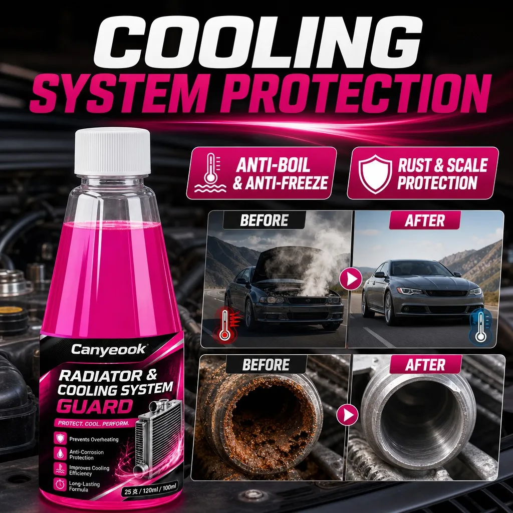 CANYEOOK Radiator Cooling System Guard Anti-Boil Anti-Freeze Rust Inhibitor Car Motorcycle 200ml YGB20149