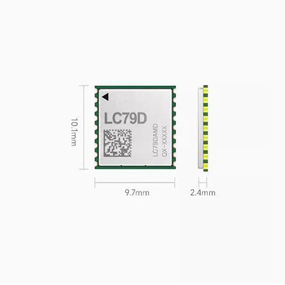 NEW LC79D LC79DAMD GNSS Module Ultra-Small Dual-band L1 L5 Multi-GNSS Engine For GPS GLONASS IRNSS BeiDou Galileo QZSS