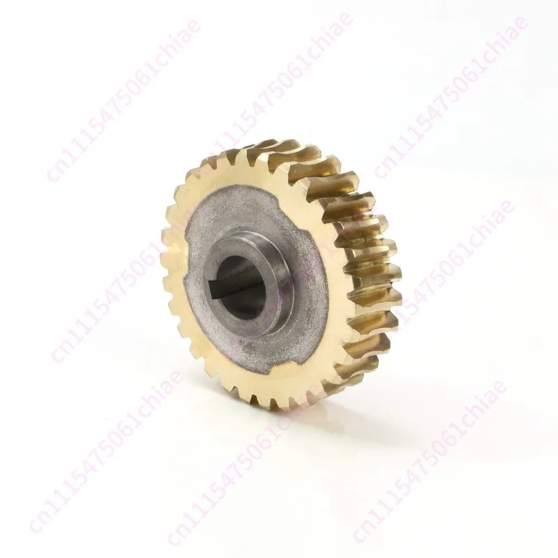 45 Tooth Aperture 8MM Aluminum Bronze Worm Gear Processing Non-standard Worm Gear