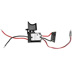 12V lithium elektrische boorschakelaar accuboormachine schakelaar knop trigger licht elektrisch gereedschap onderdelen geschikt voor Makita hoge stroom l