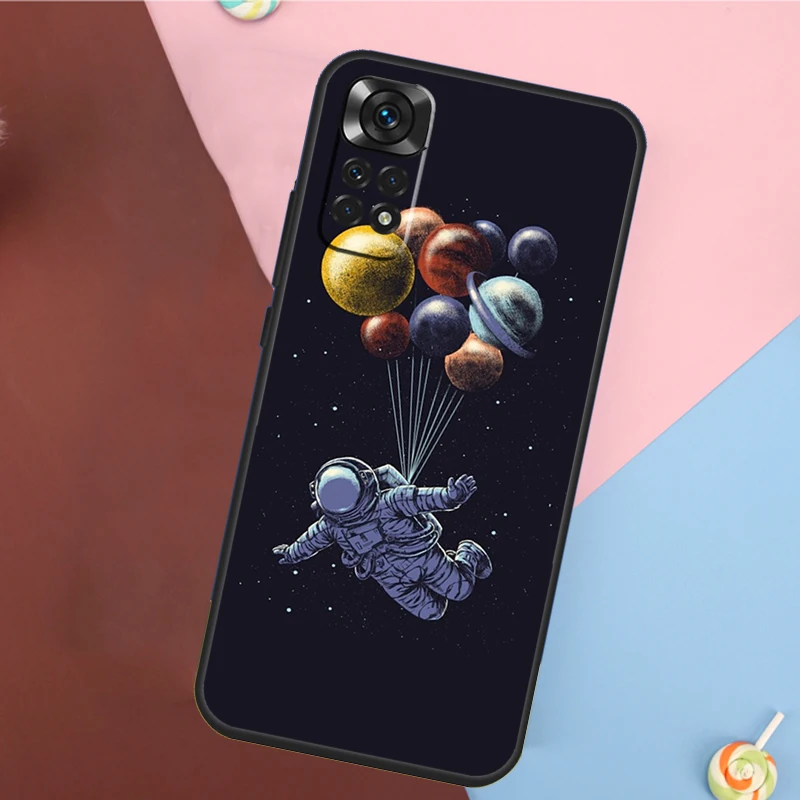 Space Planets Solar System Cover For Xiaomi Redmi Note 14 13 Pro 12 11 9 10 9S 10S 11S 12S Redmi 14C 10C 12C 13C Case