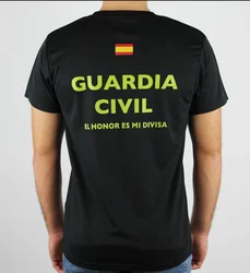 “EL HONOR ES MI DIVISA” Spanish Guardia Civil T-Shirt Summer Short Sleeve Casual 100% Cotton O-Neck Tees