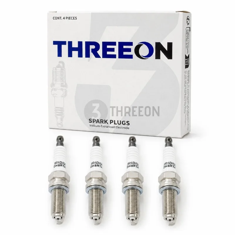 3/4/6pcs THREEON Iridium Spark Plug For HYUNDA i40 ix35 Sonata Tucson 2.0 Santa 2.4 Equus 3.8 5.0 Genesis 3.0 3.8 18851-11070