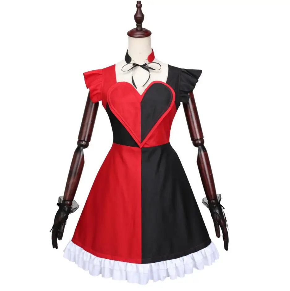 

Game Valentione Dress Rose Female Cosplay Costume Fancy Outift for Women Halloween Party Costume