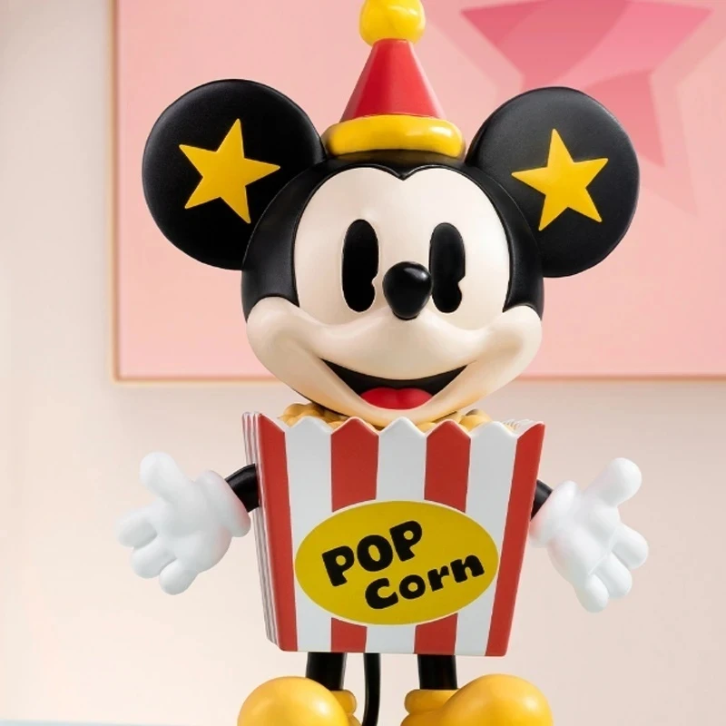 Disney Anniversary 100 Mickey Curious Boundless Handmade Blind Box Popmart Bubble Mart Decoration Birthday Toy Gifts For Kid