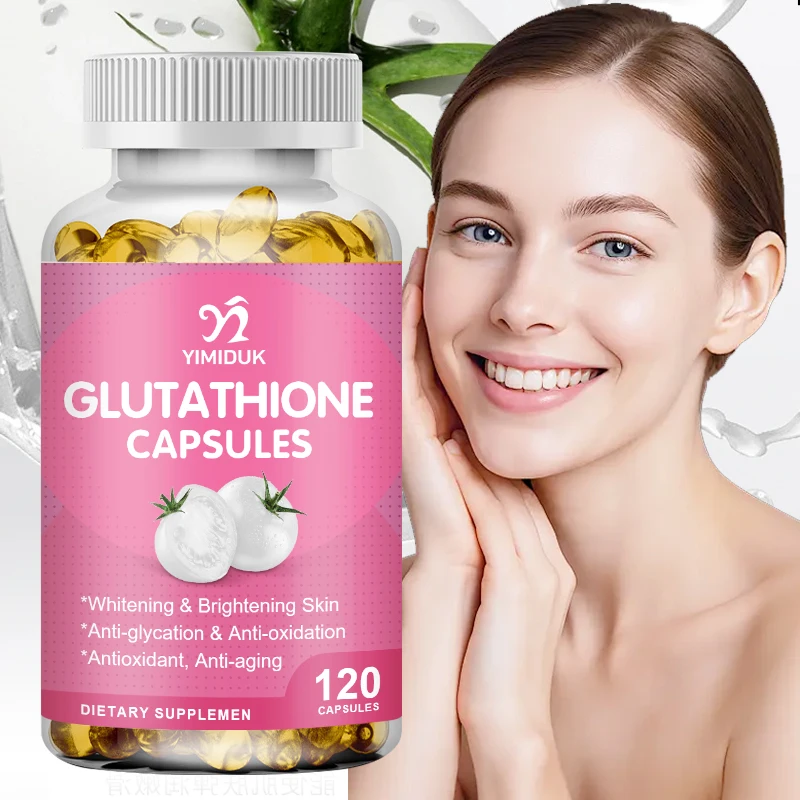 

Glutathione Capsules Antioxidant, Kidney and Liver Cleansing, Detoxification & Repair, Skin Whitening Cell Growth, Immunity