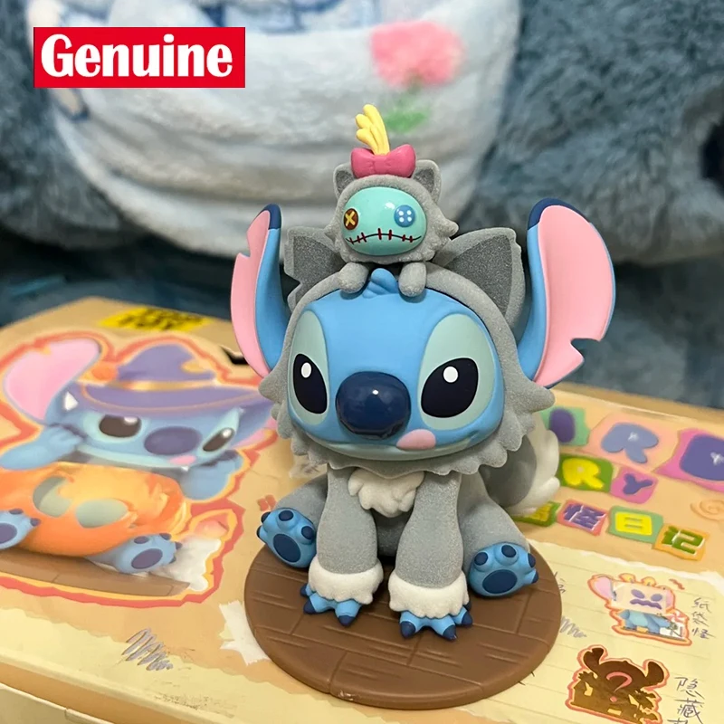 

Натуральная слепая коробка серии Stitch Moe Le, модная игровая настольная мобильная милая модная интернет-игрушка знаменитости, подарок ручной работы на день рождения
