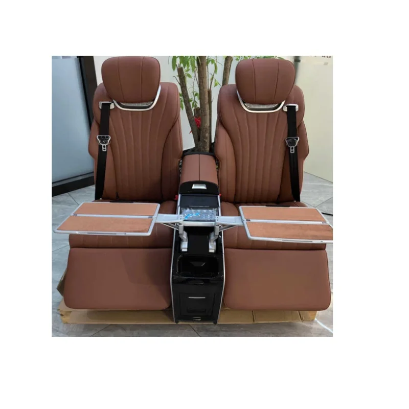 Luxury Car Seat Electric Seat Captain Seat With Middle Armrest Console for Vito V-class Alphard