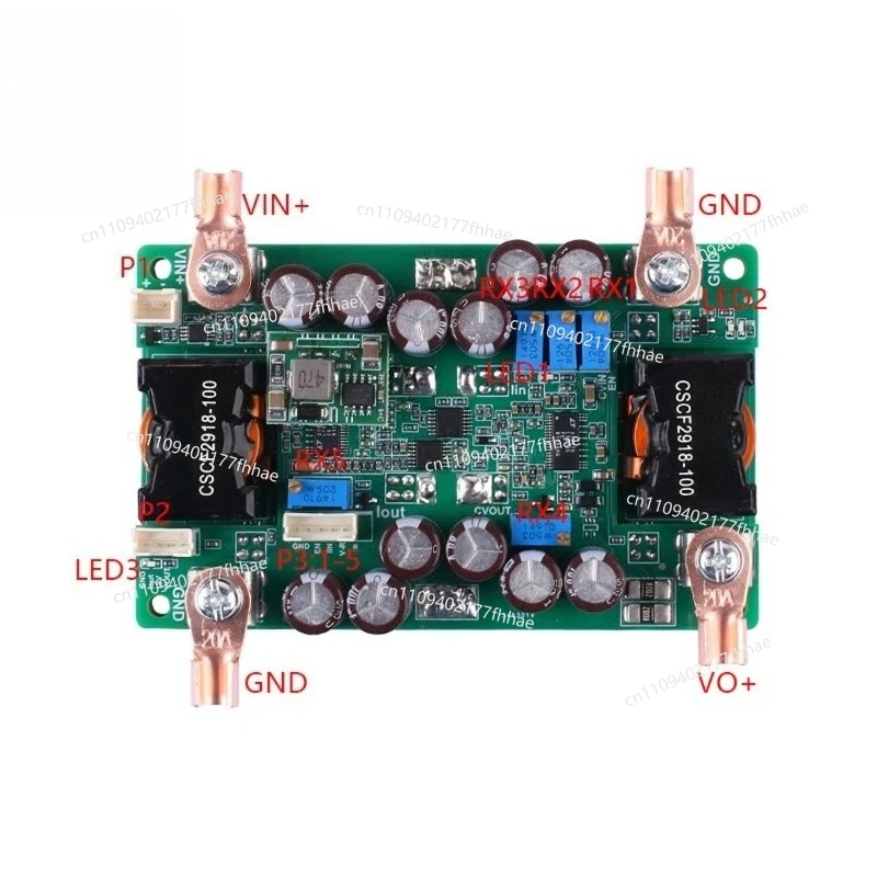 2000W High-power DC-DC Automatic Step-up and Step-down Power Supply, Solar Cell Power Supply 10-75V To 3-75V