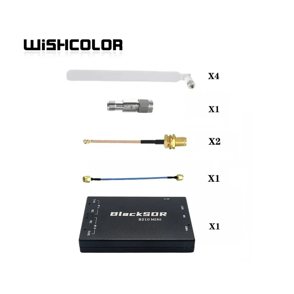 Hamgeek B210 Mini AD9361 مجموعة أدوات تطوير الراديو المحددة بالبرمجيات مع استبدال SDR لـ HackRF PlutoSDR