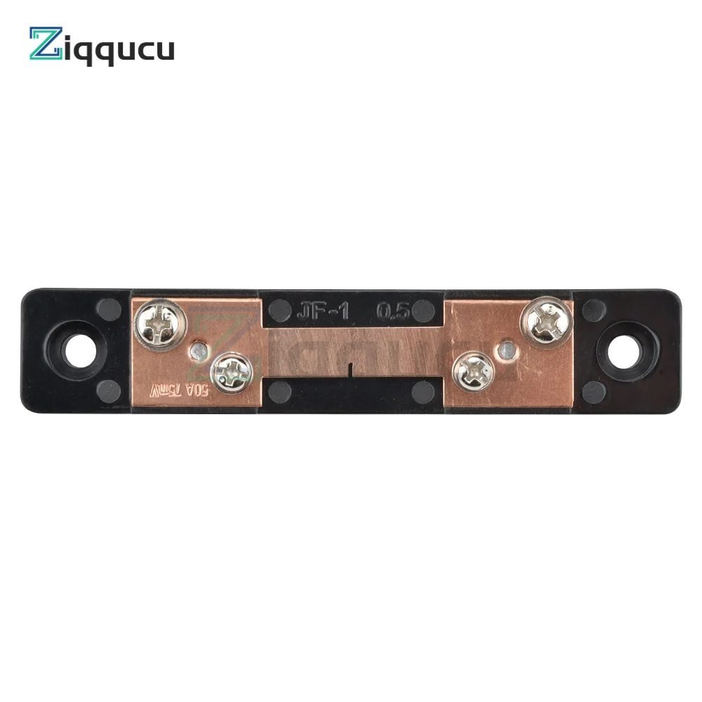 JF-1 Shunt 10A 20A 30A 50A 75mV DC Shunt Current Meter Shunt Resistor for Digital Voltmeter Ammeter Wattmeter Meter Shunt