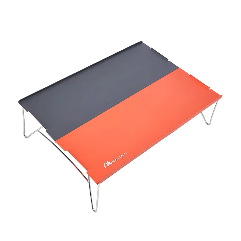 

Modern Portable Folding Picnic Furniture Lightweight Durable Aluminium Camping Table Chair Set with Metal Top Top Outdoor Brands